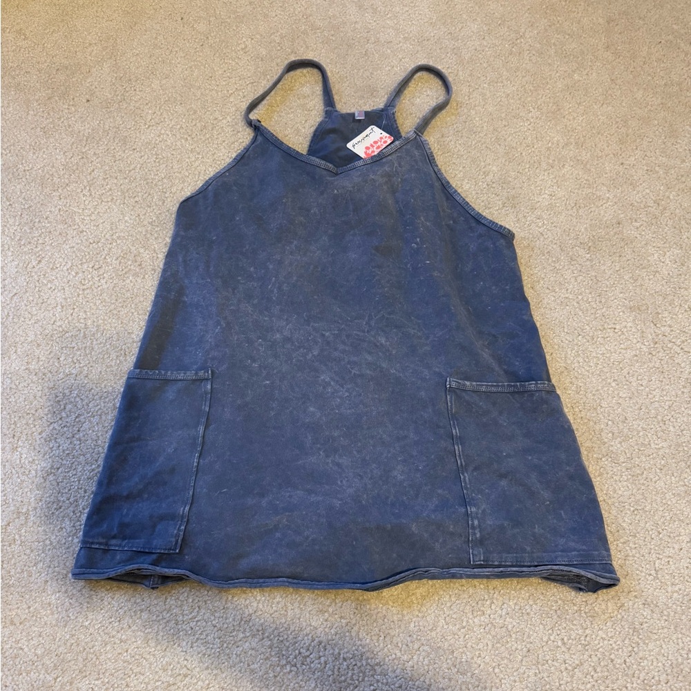 Denim Blue Sleeveless Dress
